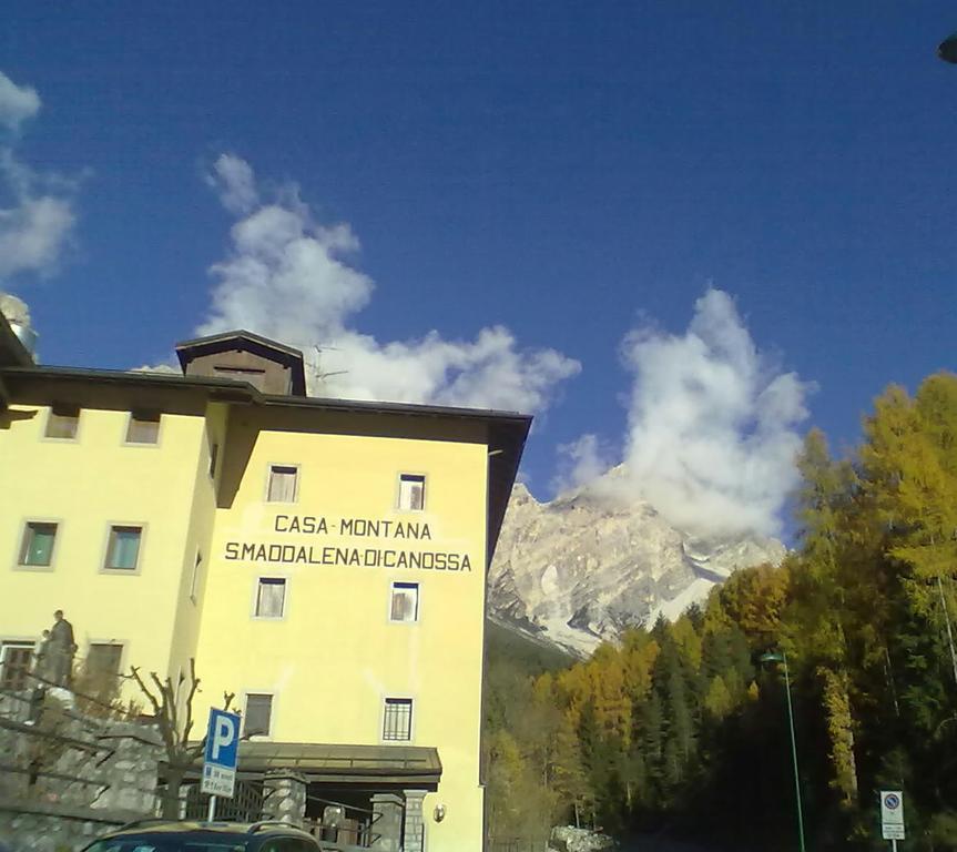Casa Montana S. Maddalena Hotell San Vito di Cadore Exteriör bild