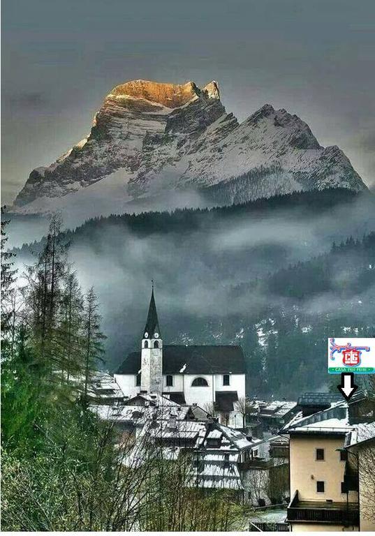 Casa Montana S. Maddalena Hotell San Vito di Cadore Exteriör bild